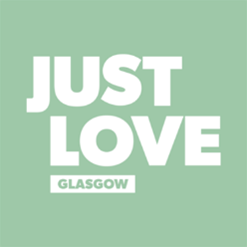 Just Love Glasgow (JLG) logo