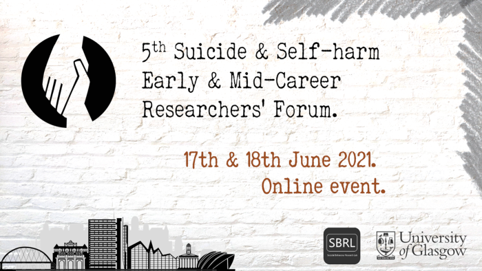 Advert for suicide and self-harm forum 2021