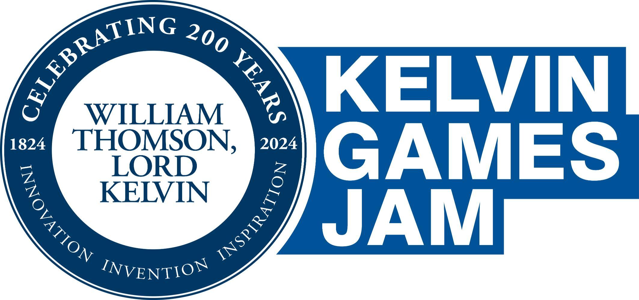 The Kelvin Games Jam logo