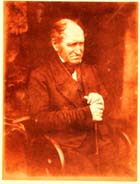 Rev Dr George Cook: a salt print developed from a calotype negative; follow the link for more information about this photograph