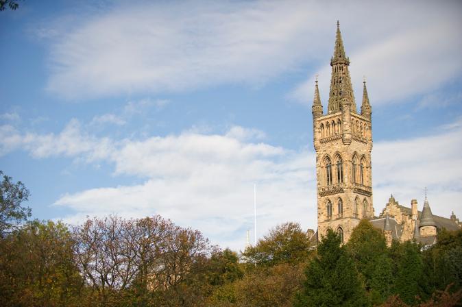 Autumn shot of main building