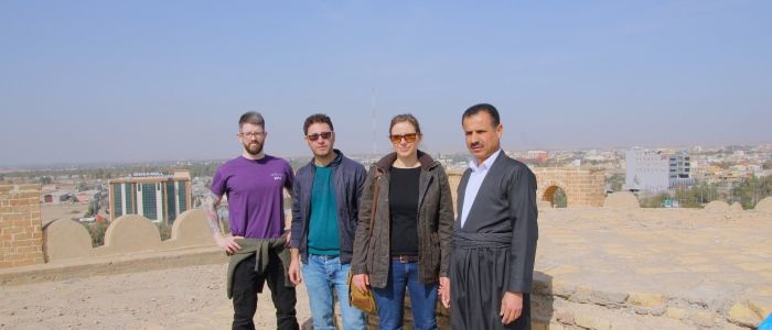 UofG academic leads efforts to save earthquake damaged castle in Iraq