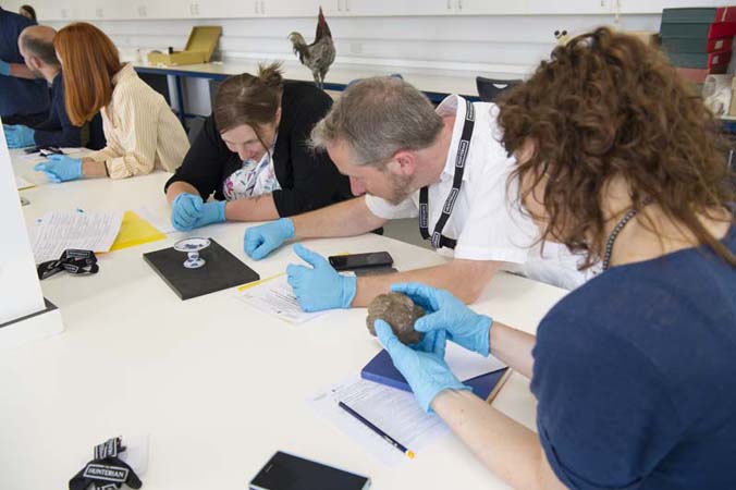 Delegates at the UNIVERSEUM conference, Object Journeys study day, 11 June 2018.