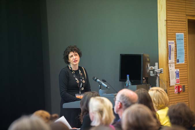 Delegates at the UNIVERSEUM conference, Kelvin Hall, 14 June 2018.