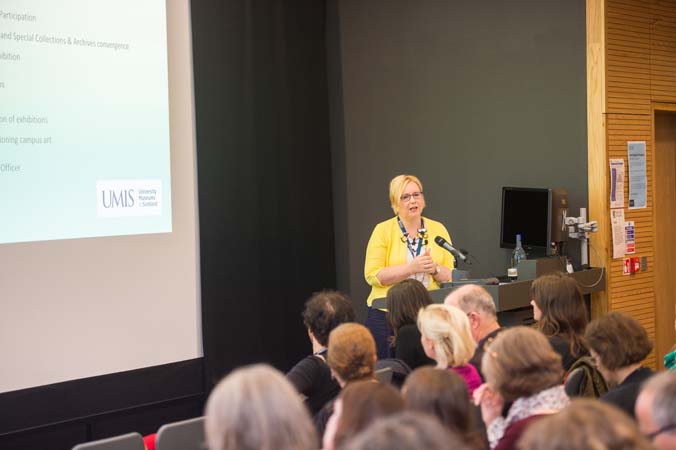 Delegates at the UNIVERSEUM conference, Kelvin Hall, 14 June 2018.