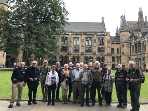 group photo of engineers on main campus 