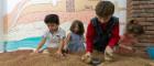 Children using the new museum space in an Iraqi museum created in conjunction with University of Glasgow archaeologists