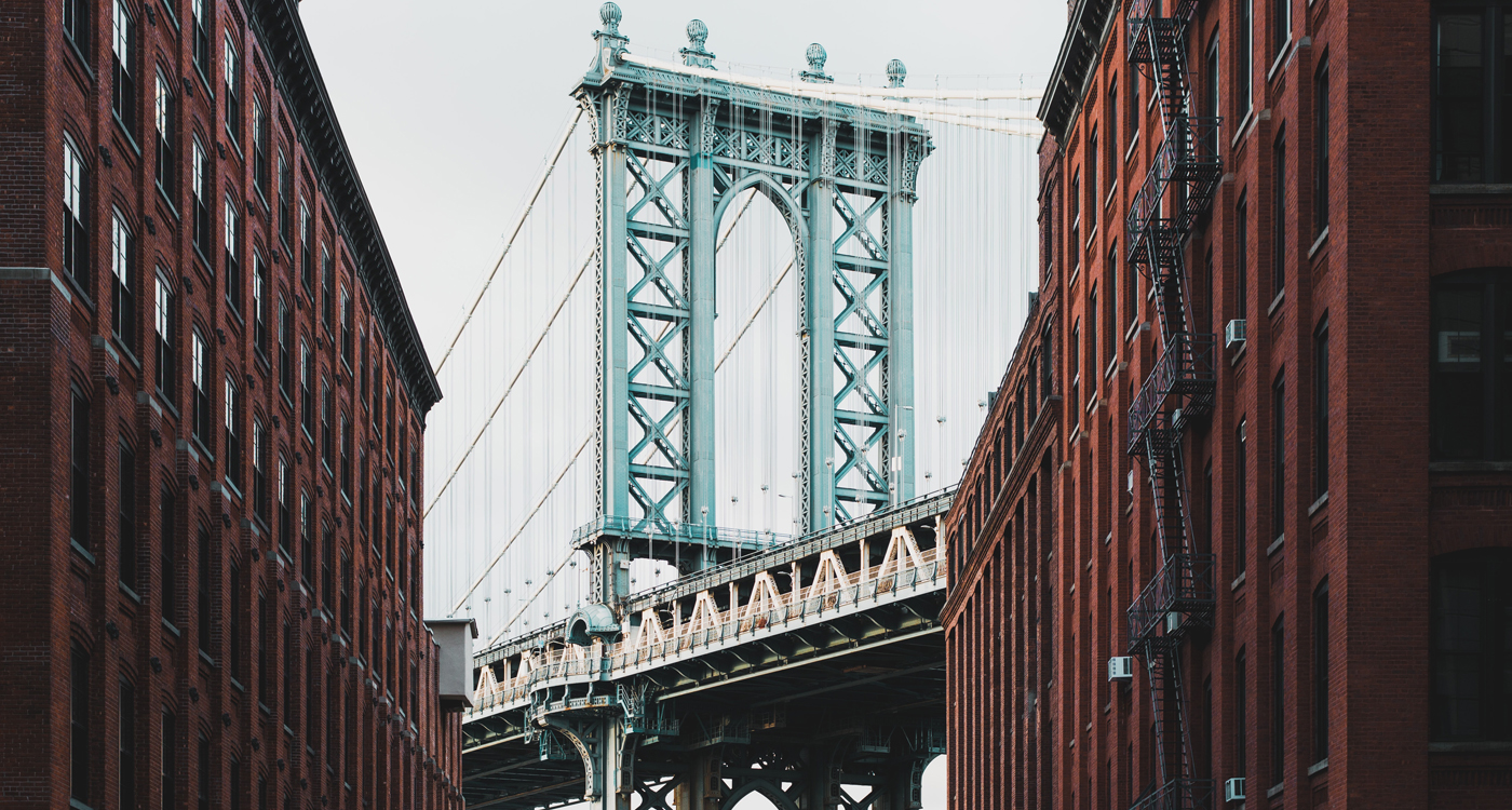 The Brooklyn Bridge in New York