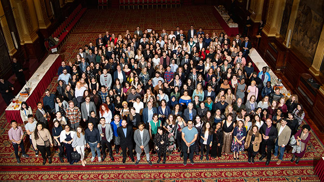 Erasmus Mundus civic reception Glasgow City Chambers 650