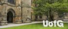 UofG letters in the Cloisters