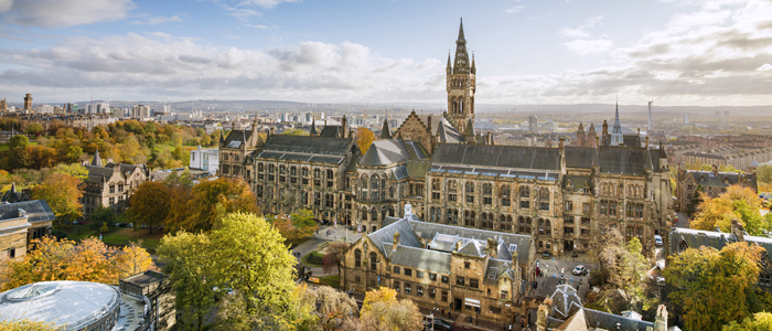 Photo of main campus from above