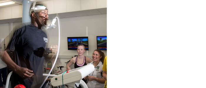 Image of a person running on treadmill