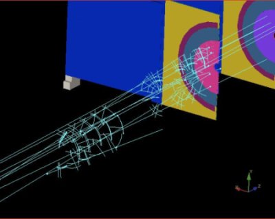 LHCb first tracks