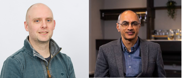 Image of Professor Naveed Sattar and Paul Welsh