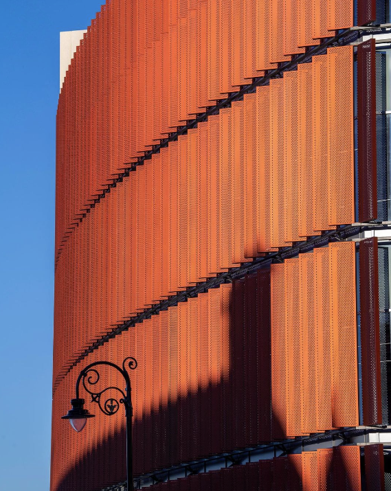 outside shot of james mccune smith building