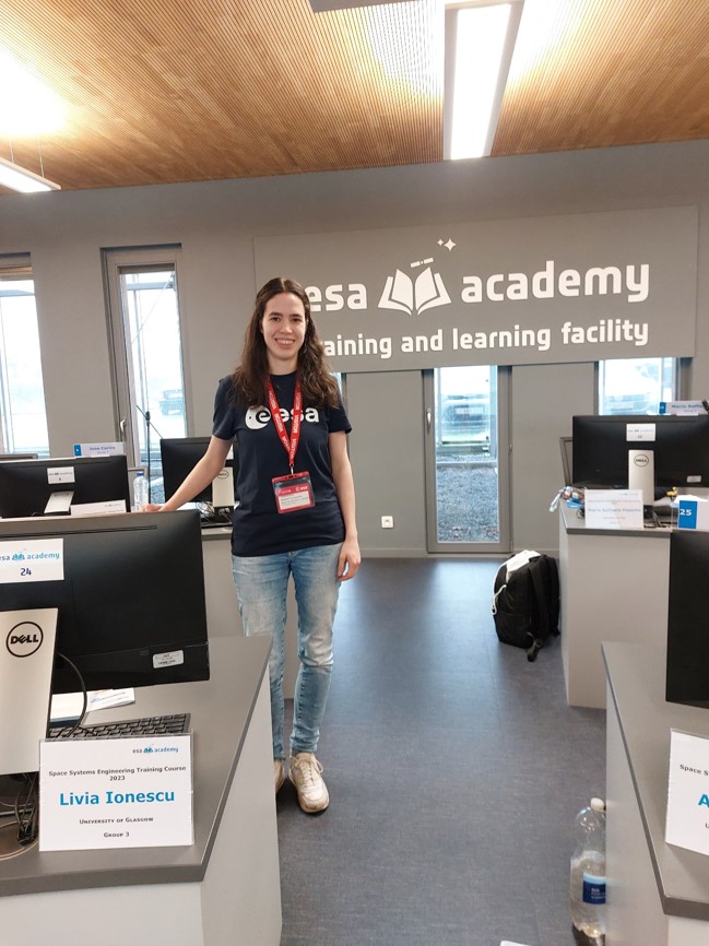Livia Ionescu at ESA academy