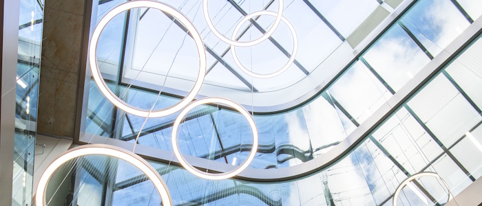 ARC interior ceiling circles light